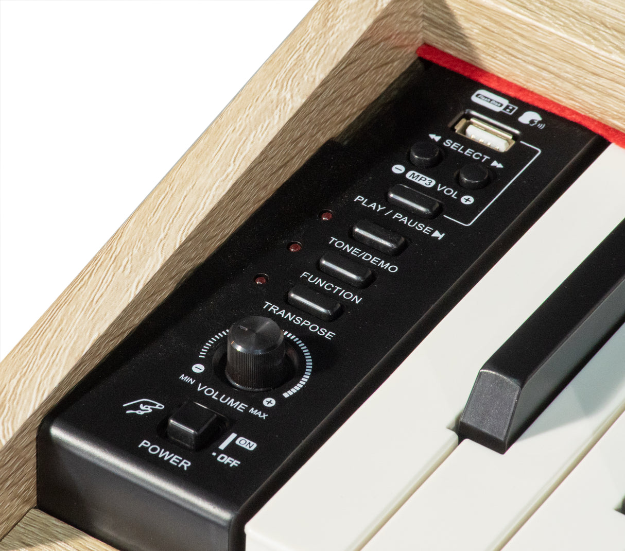 ARTÍCULO DE DEMO - Grooveland DDP-140 Piano digital (Beige)