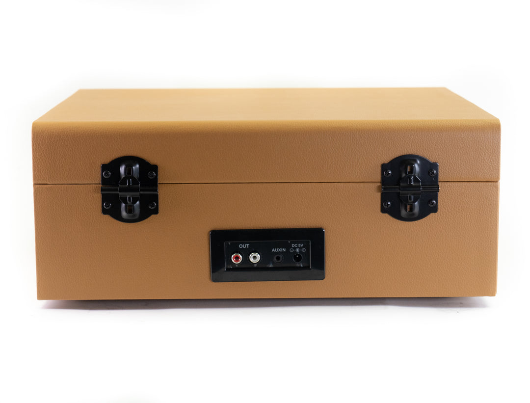 Studio 57 Groovy Tocadiscos con soporte para LP (Earth)