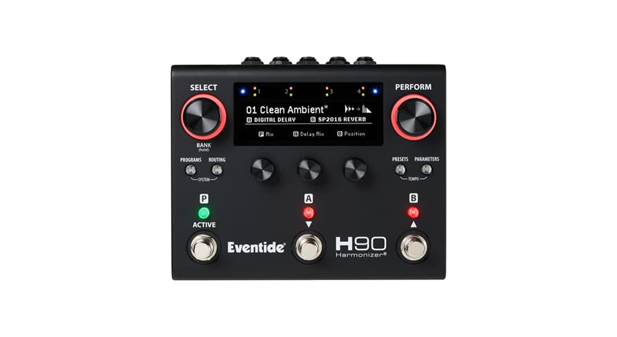 Eventide H90 Dark Harmonizer pedalera multiefectos, edición limitada