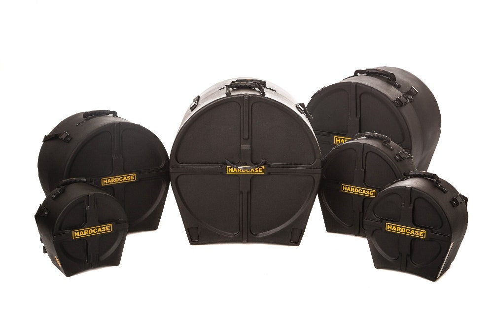 Hardcase Rock Fusion Kit de estuche para batería de 6 piezas