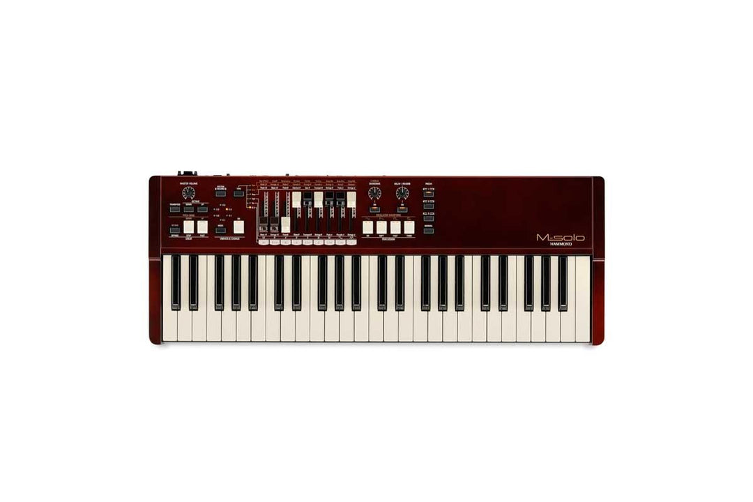 Hammond M-solo Órgano (Burgundy)