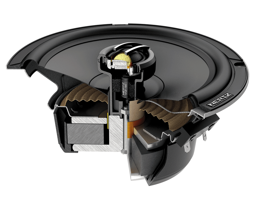 HERTZ CENTO Juego de Altavoces de Coche de Gama Completa (165mm)
