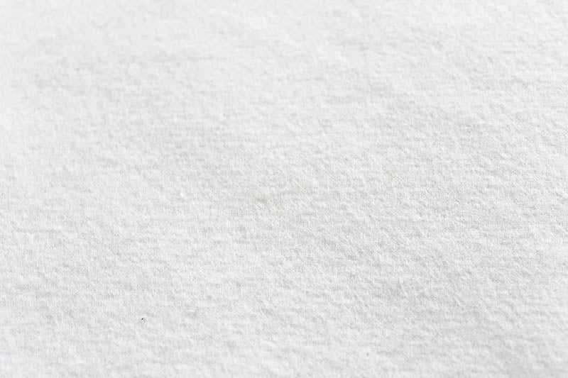 Molton Bagtæppe m. Øjer (Blanco)