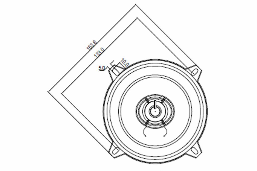 BLAUPUNKT ICx 542 Altavoces de Coche de 2 vías (13 cm, 5,4")