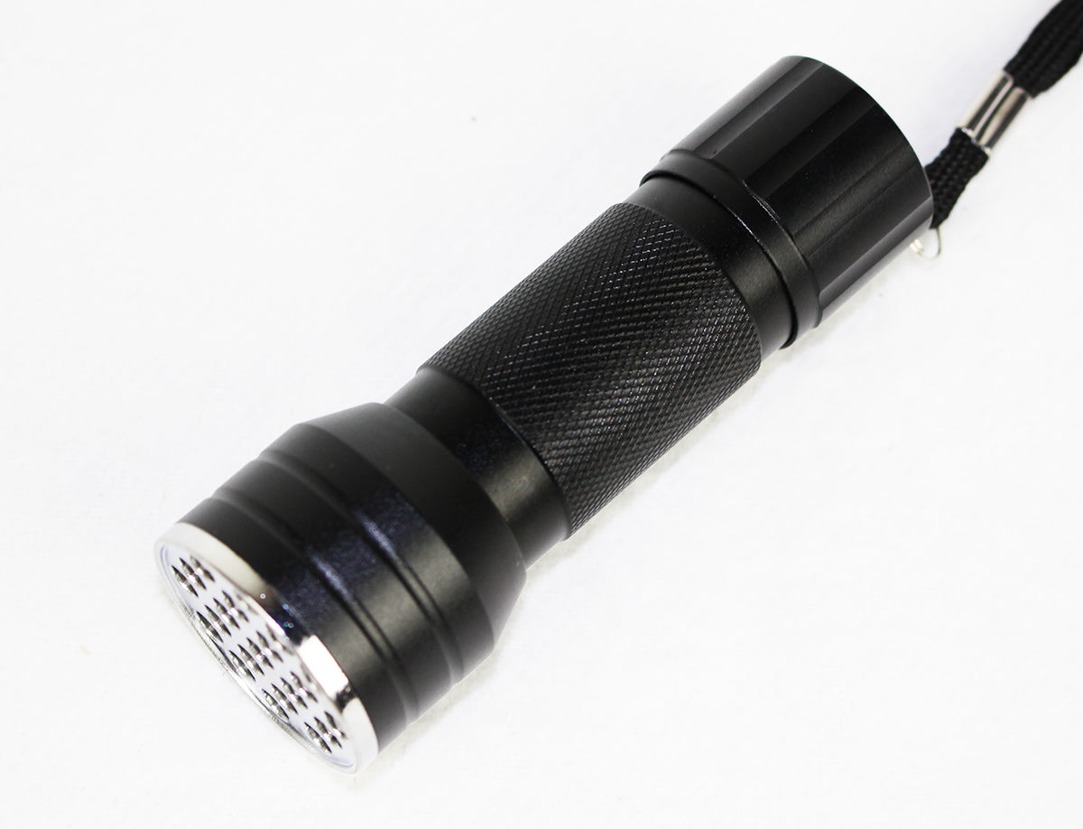 UV Linterna con 21 LED Diodos
