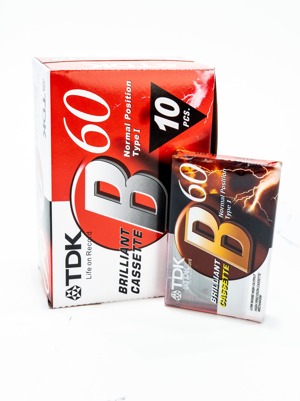 TDK Cassette tapes (10x60 min)