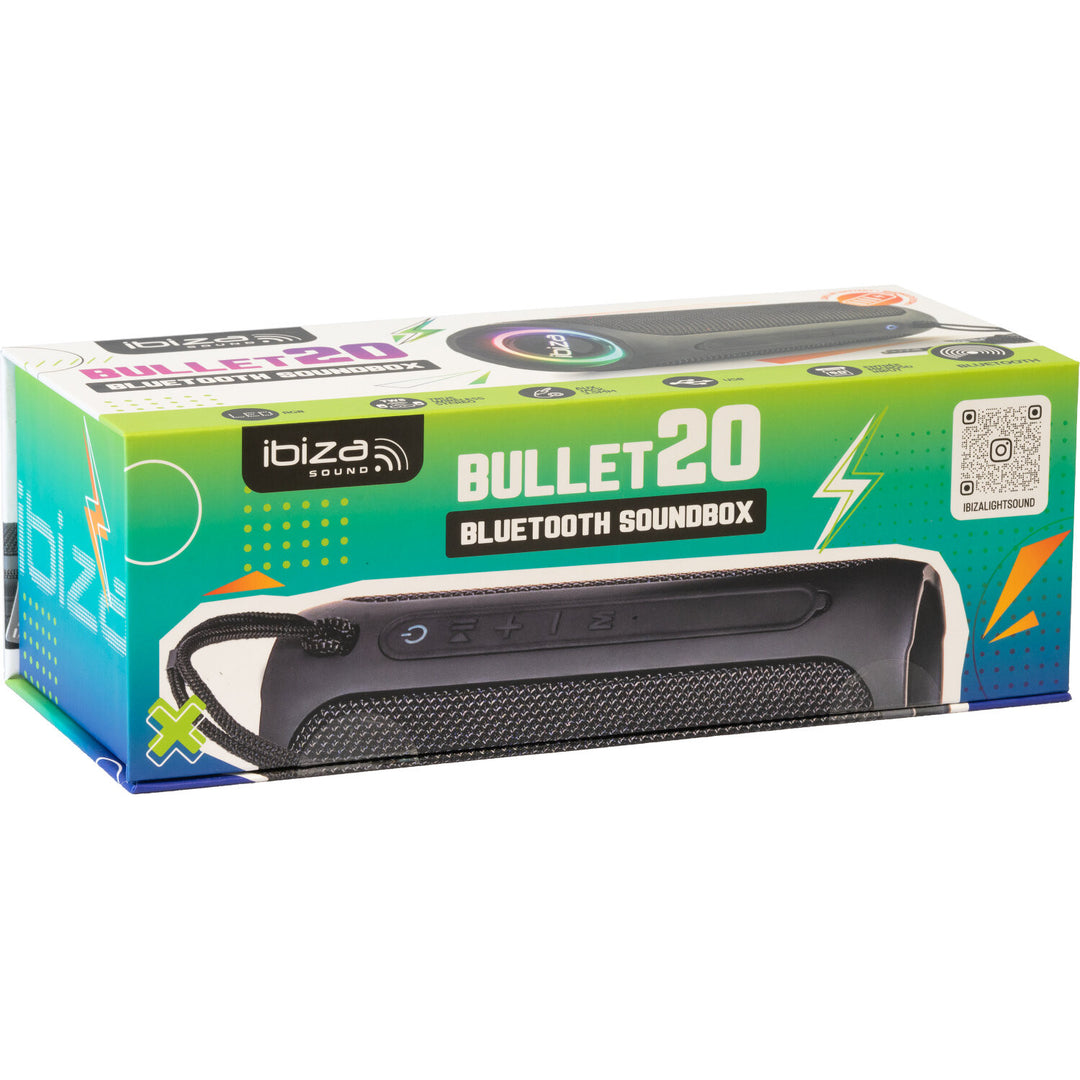 Ibiza BULLET20 Altavoz Bluetooth
