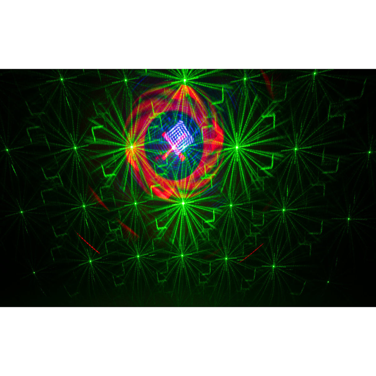 Ibiza Battery Powered Light Effect w. Laser