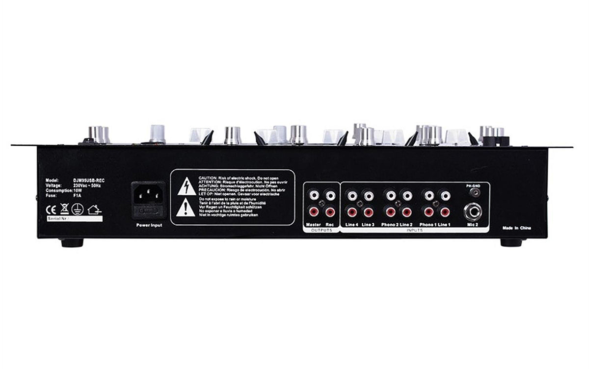 Ibiza DJM90 USB-BT Mezclador