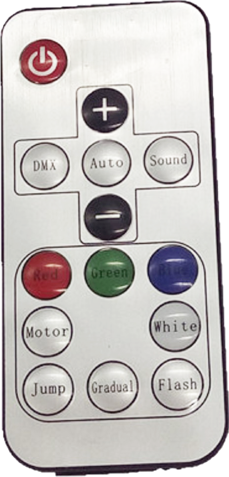 Ibiza LED Disco Ball RGBW