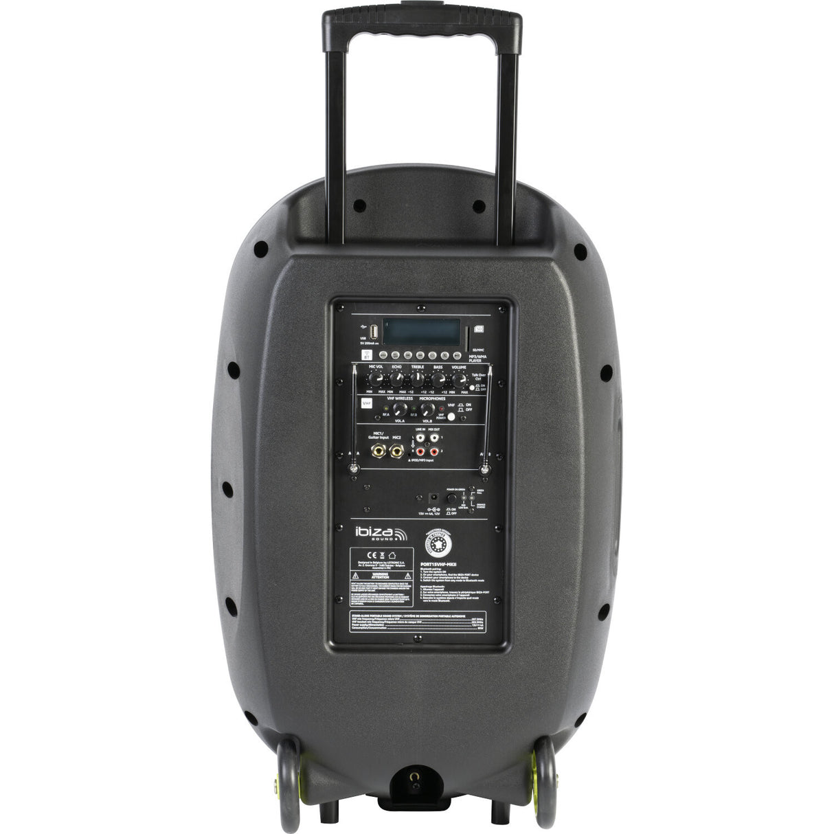 Ibiza PORT15VHF-MKII-TWS - Altavoz portátil (800W)