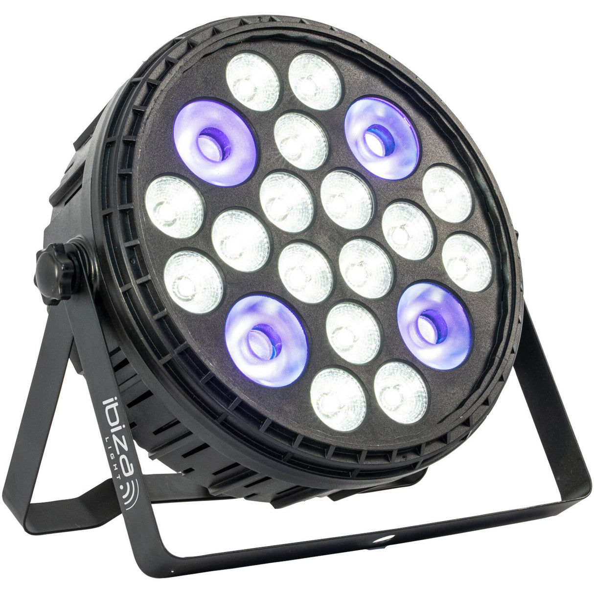 Ibiza XL RGBW+UV par lamp (16x6 + 4x30 Watt)