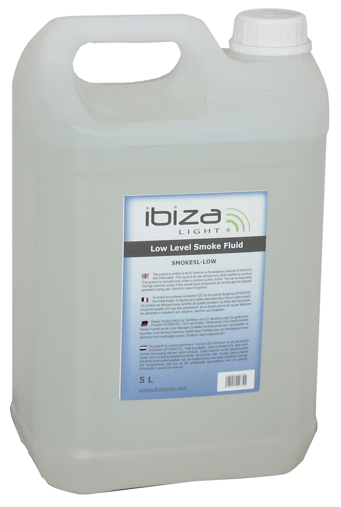 Ibiza Low Fog Smoke Fluid (5L)
