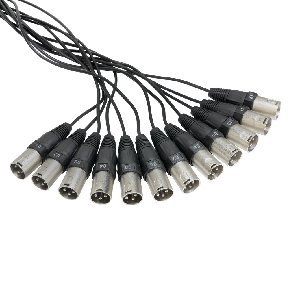 Cables Múltiples con Stage Box 12/0 (10 m)