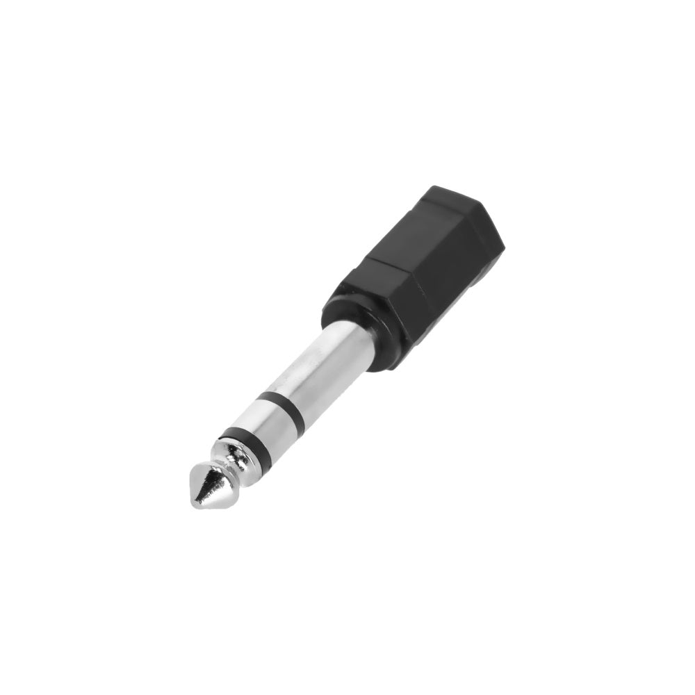 Adaptador Jack Estéreo 3.5 mm Hembra a Jack Estéreo 6.3 mm