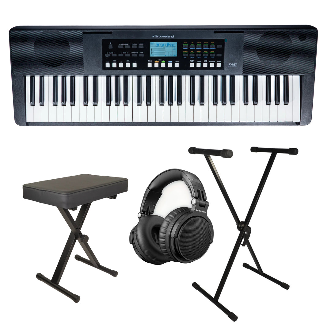 Grooveland E461 Teclados Paquete Completo
