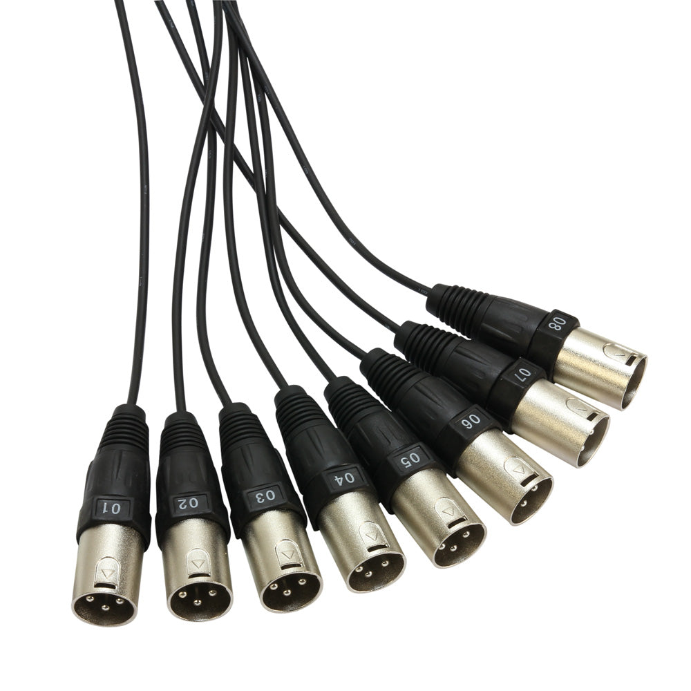 Cables Múltiples con Stage Box 8/0 (10 m)