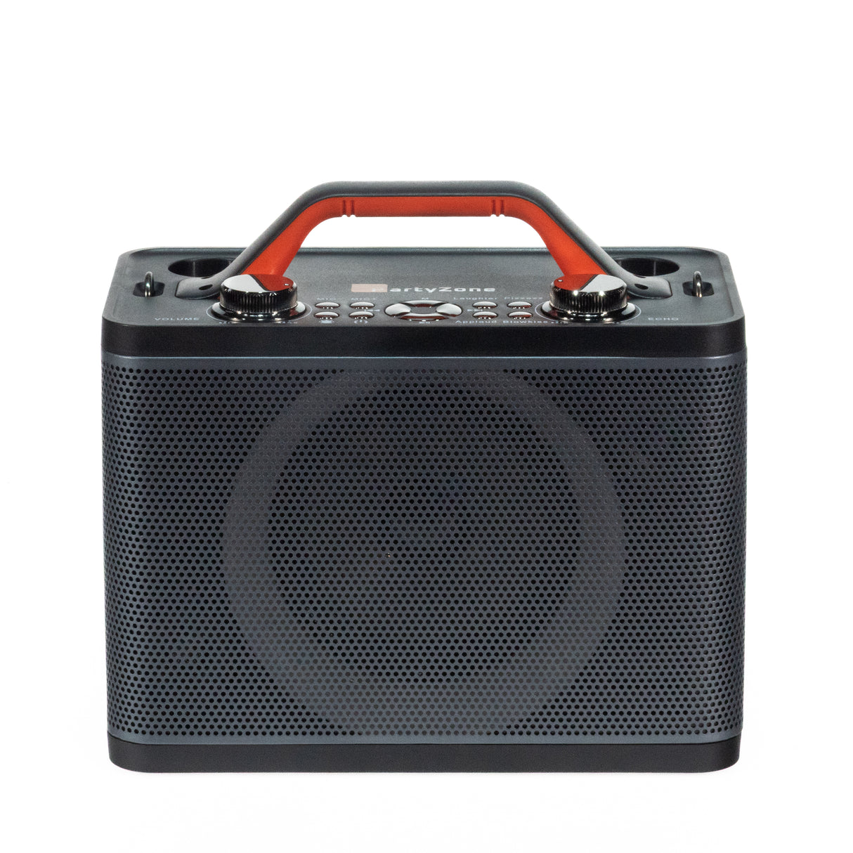 Karaoke anlæg med 2 mikrofoner (Sort)