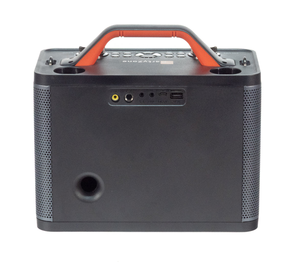 Karaoke anlæg med 2 mikrofoner (Sort)