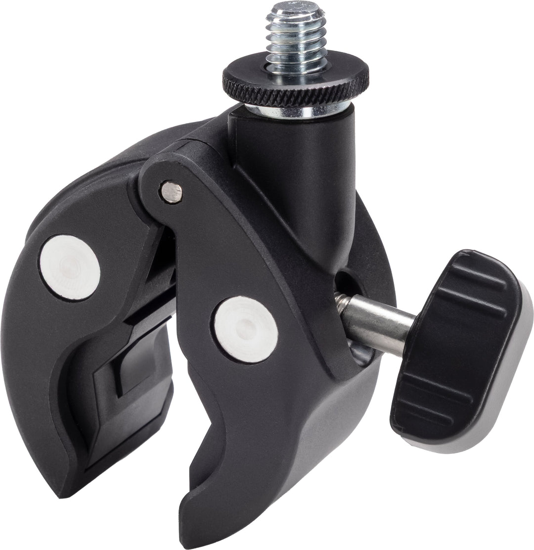 K&M universal clamp con rosca adaptadora para micrófono de 3/8"