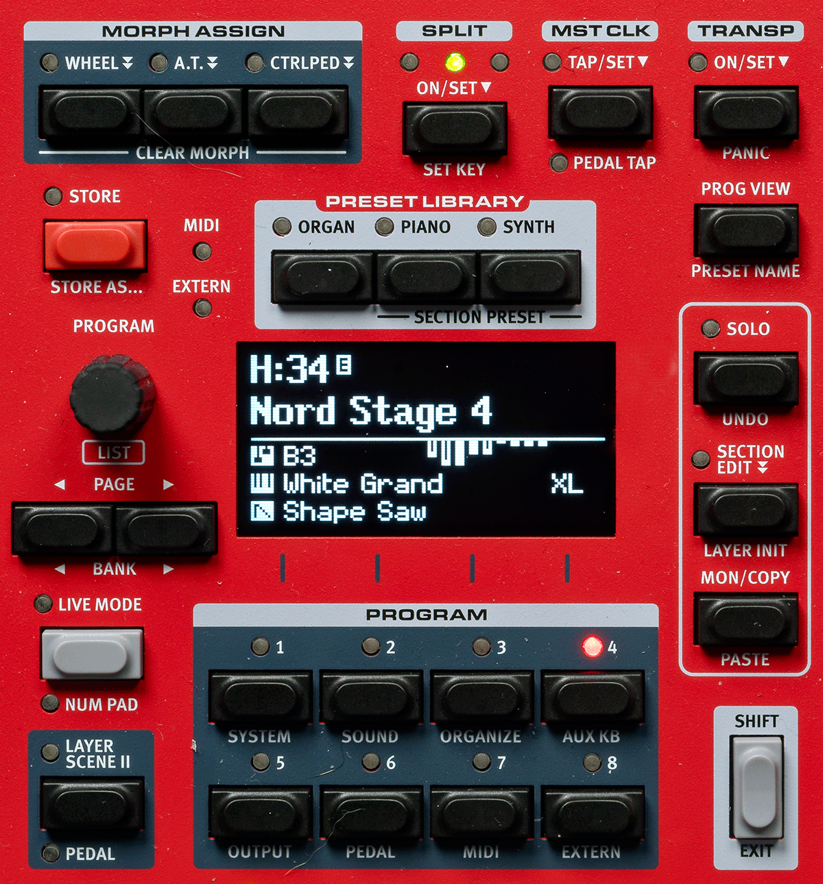 Nord Stage 4 73 El Klaver