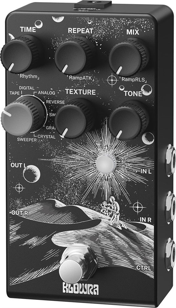 Pedal de delay múltiple Klowra Everlast