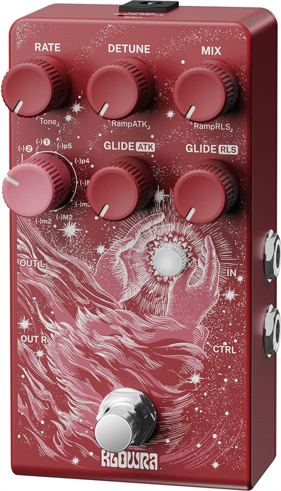 Klowra Vein Pedal de pitch-shifter múltiple y armónico