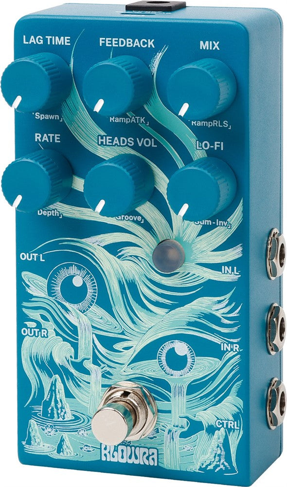 Pedal de delay de múltiples cabezales Klowra Rilum