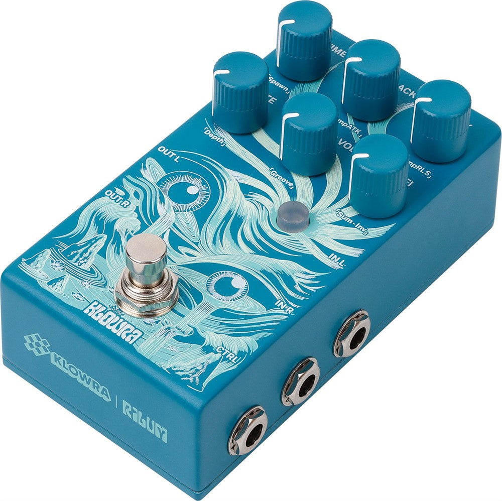 Pedal de delay de múltiples cabezales Klowra Rilum