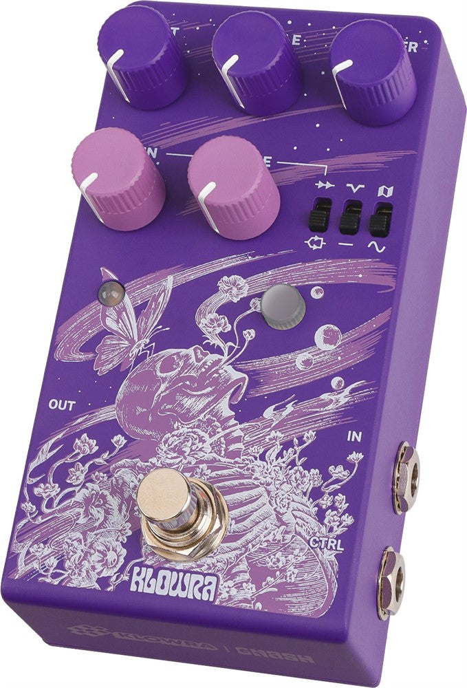 Pedal de distorsión analógica Klowra Gnash