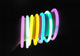 Glowstick bracelet, mixed colours, 100 pcs