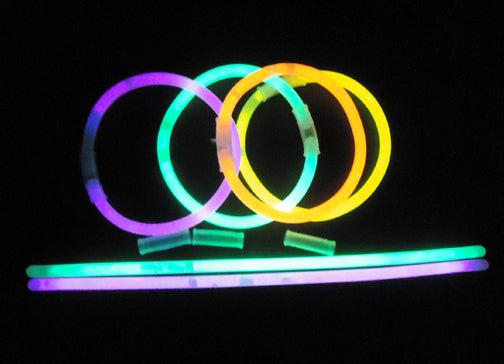 Barras luminosas Pulsera 100 uds. (Colores mezclados)