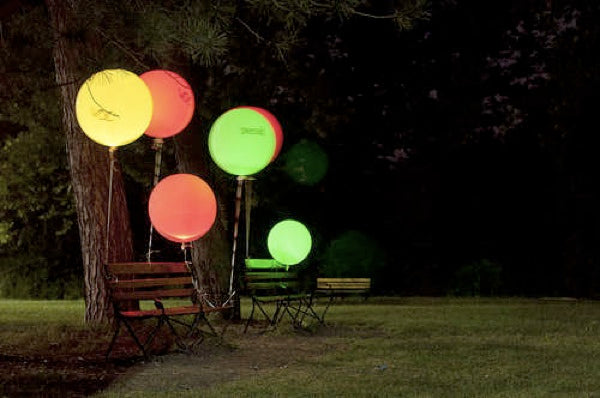 Barras luminosas Armbånd 100 stk. (Ensfarvede)