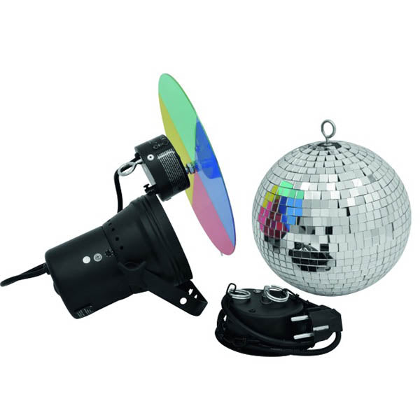 Eurolite Conjunto Completo de Bola de Disco (20 cm)