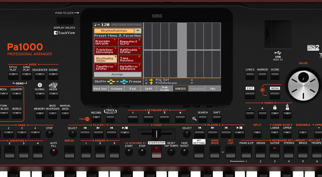 Korg PA-1000 Teclados (Bordeux)