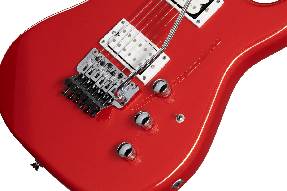 Kramer Guitars Pacer Classic FR Special Electric Guitar (Scarlet Red Metallic )
