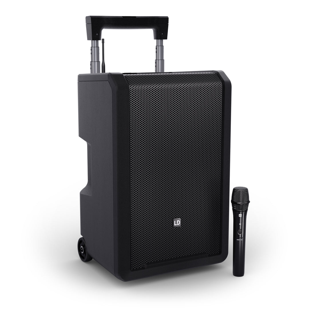 LD Systems ANNY® 10 HHD B5 - 10" sistema PA portátil a batería con Bluetooth® con mixer y 1x micrófono inalámbrico de mano