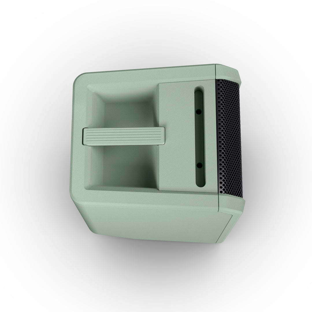 LD Systems ANNY® 8 GN - Altavoz PA Bluetooth® portátil con batería con mixer, Verde Adventure