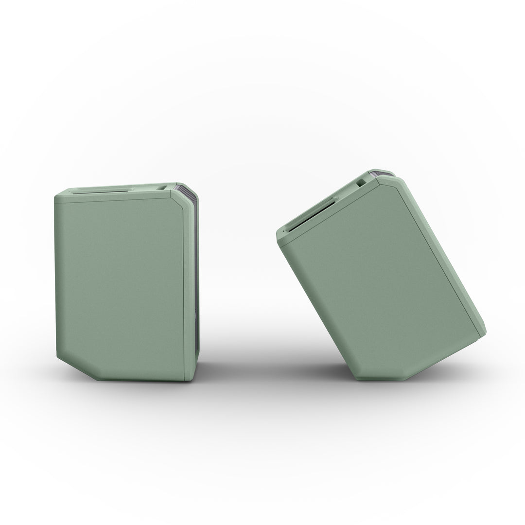 LD Systems ANNY® 8 GN - Altavoz PA Bluetooth® portátil con batería con mixer, Verde Adventure