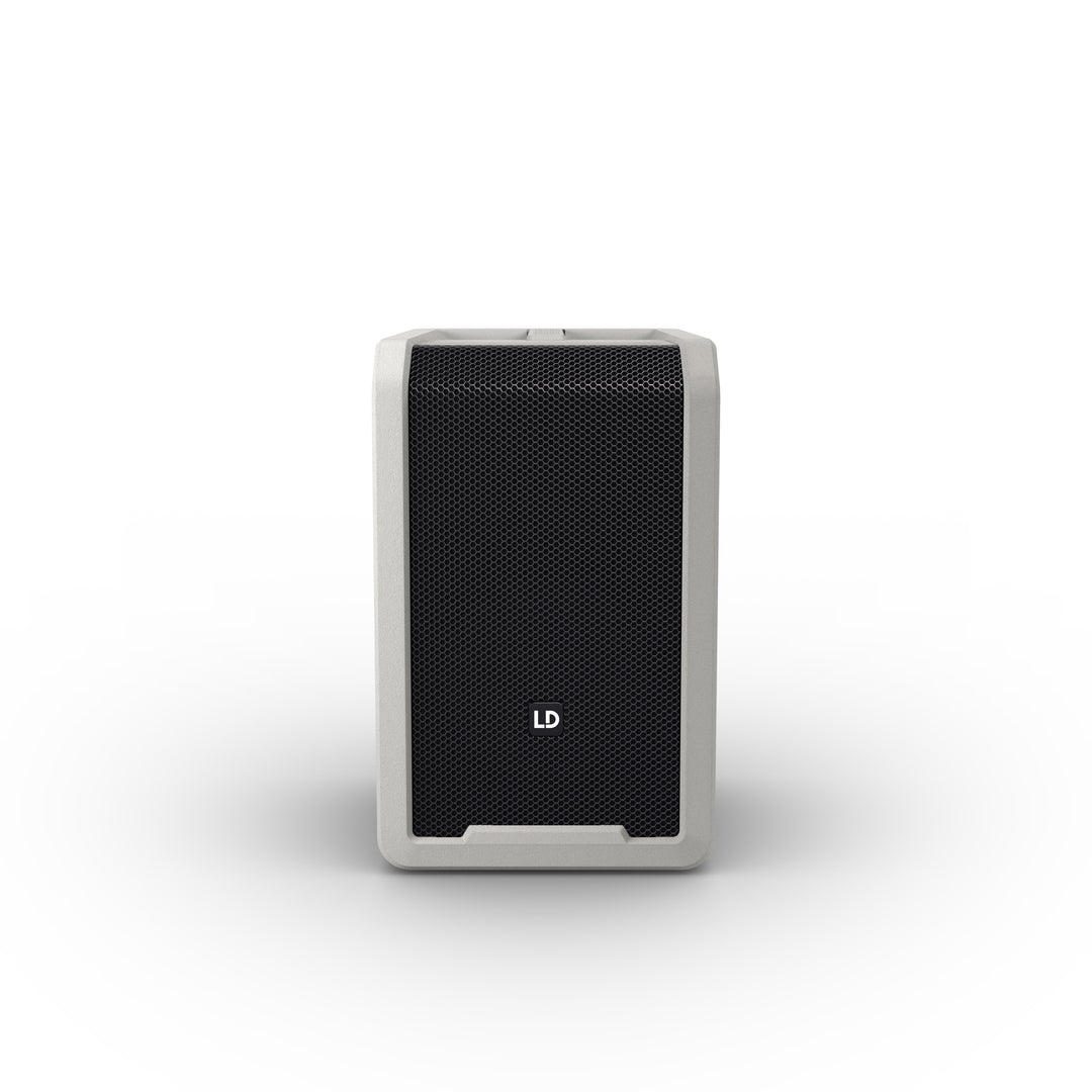 LD Systems ANNY® 8 G - Altavoz PA Bluetooth® portátil con batería con mixer, Gris Urban