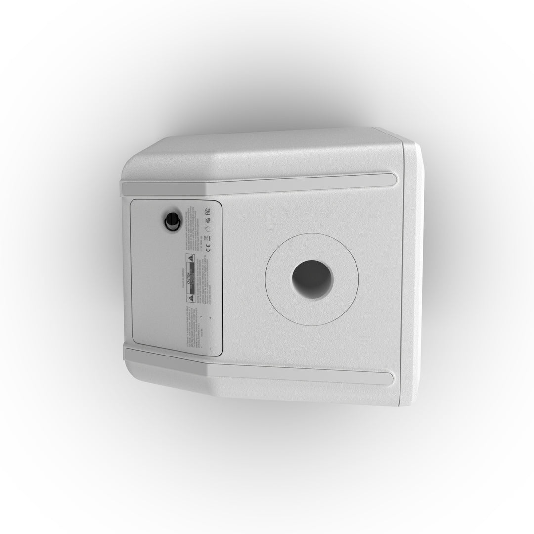 LD Systems ANNY® 8 HHD B8 W - Altavoz PA portátil a batería con Bluetooth® con mixer y 1x micrófono inalámbrico de mano, blanco puro