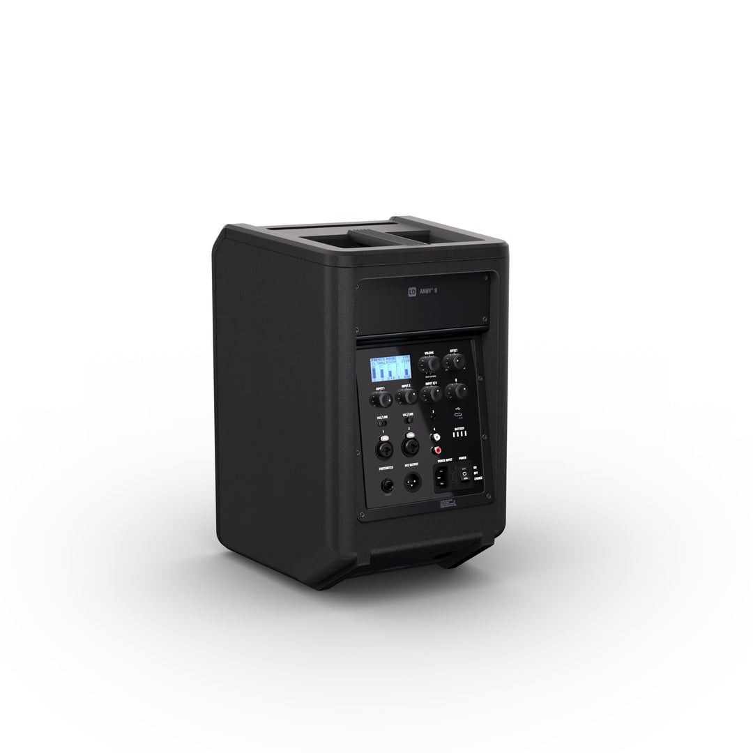 LD Systems ANNY® 8 - Altavoz PA portátil a batería con Bluetooth® y mixer, Black de escenario