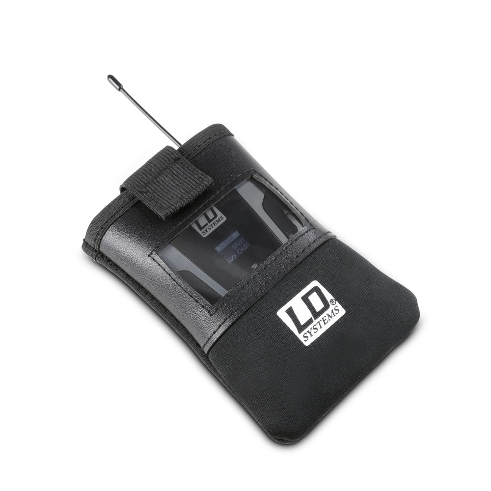 LD Systems BP POCKET 2 - Bolsa para transmisor bodypack con ventana transparente