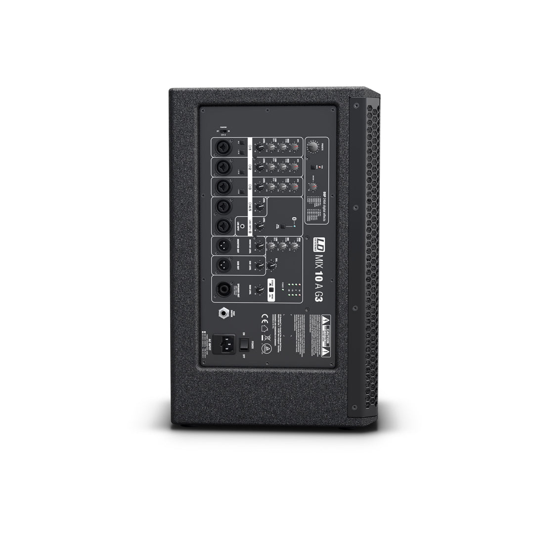 LD Systems MIX 10 A G3 - Altavoz activo de 2 vías con mezclador integrado de 7 canales