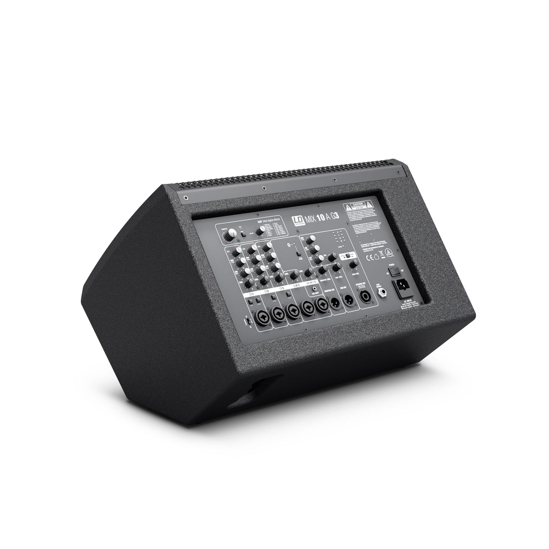 LD Systems MIX 10 A G3 - Altavoz activo de 2 vías con mezclador integrado de 7 canales