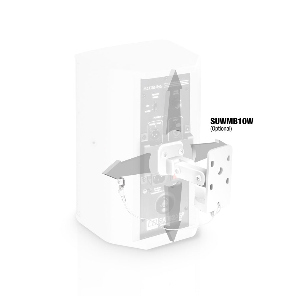 LD Systems SAT 62 A G2 White Active Speaker