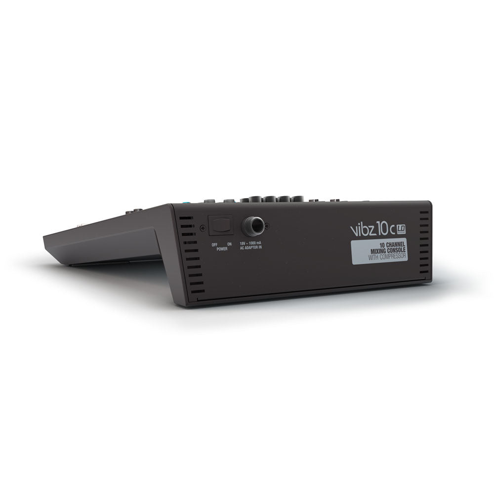 LD Systems VIBZ 10 C – Consola de mezcla de 10 canales con compresor