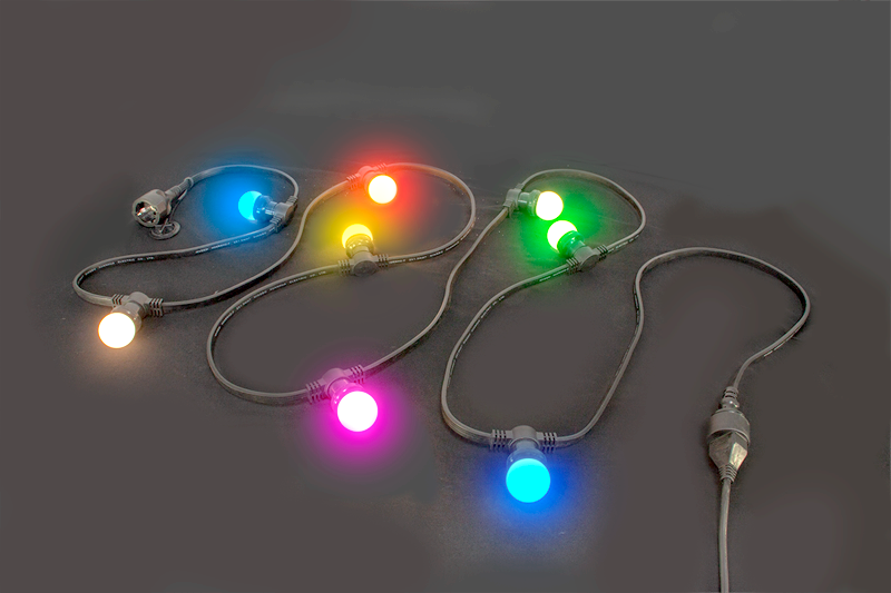 LED Light Chain (Multicolor, 10m)