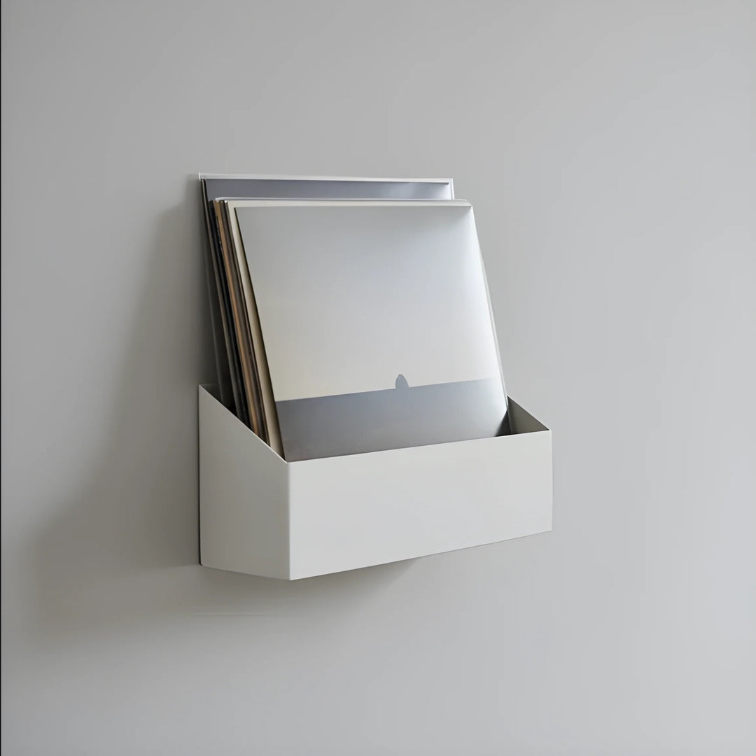 Studio 57 Vinyl Estante de pared Pequeño (blanco)