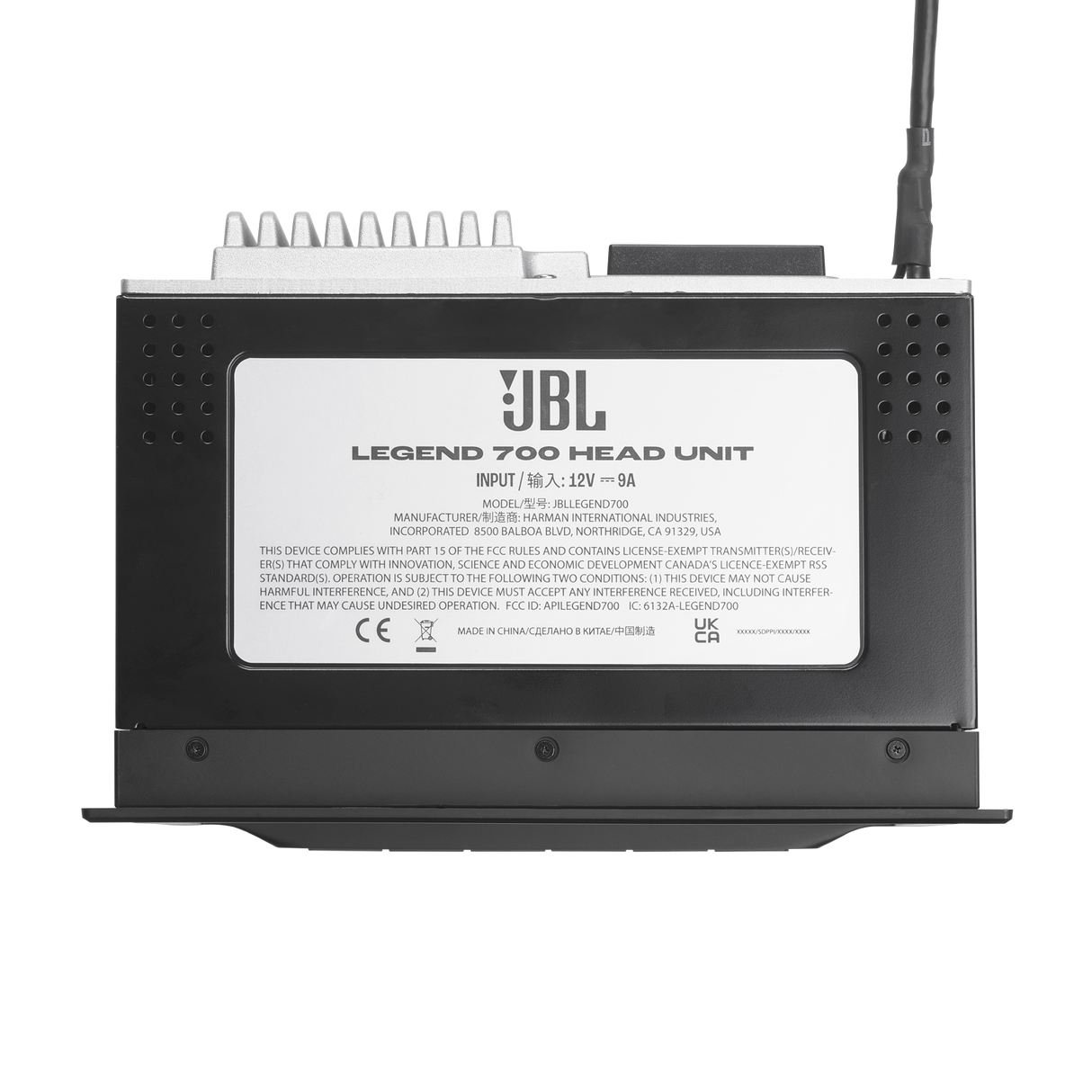 JBL Legend700D, CarPlay inalámbrico de Apple, Radio DAB y Bluetooth